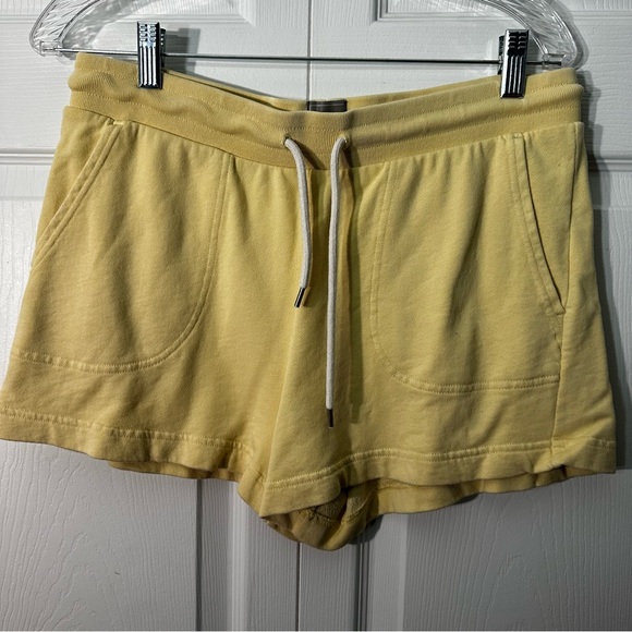 Pale yellow small gap sweat set short sleeve - Picture 5 of 12